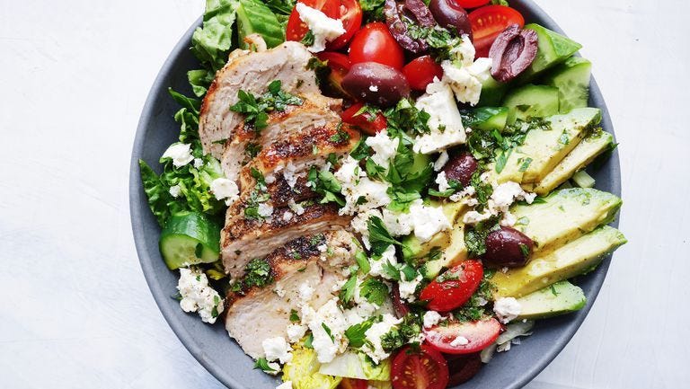 preview for All Salads Are Improved With A Bit Of Grilled Chicken