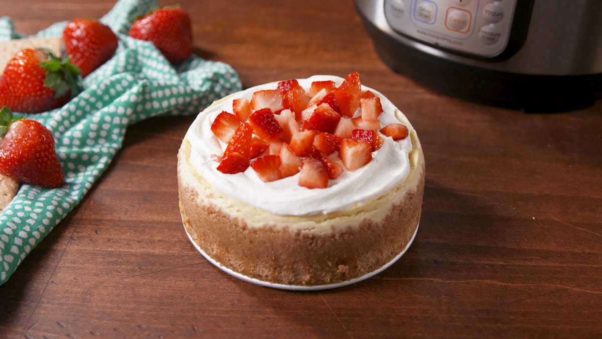 preview for Here's How To Make Cheesecake In An Instant Pot