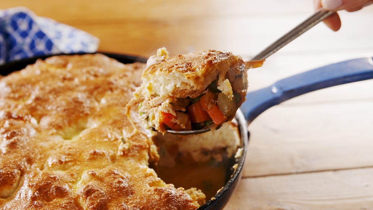 preview for Keto Chicken Pot Pie = Low-Carb Comfort Food Goals