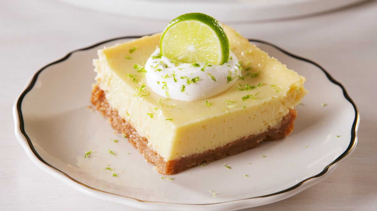 preview for These Key Lime Pie Bars Couldn't Be Cuter