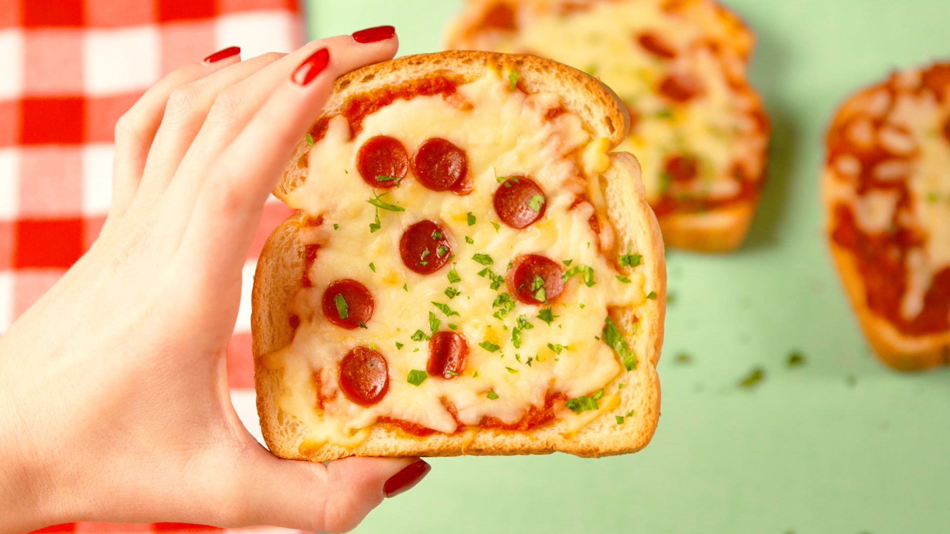 Healthy After School Snacks | Pizza Toast | Beanstalk Mums