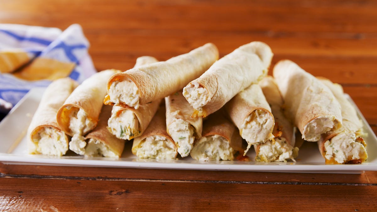 preview for Salsa Verde Ranch Taquitos Are The Perfect Party App