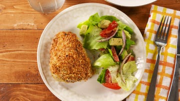 Dish, Food, Cuisine, Ingredient, Produce, Panko, Lunch, Salad, Cutlet, Staple food, 
