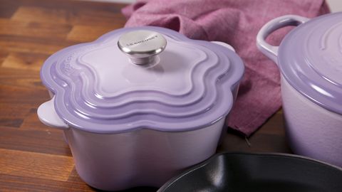 preview for Le Creuset Just Released The Prettiest Lavender Collection