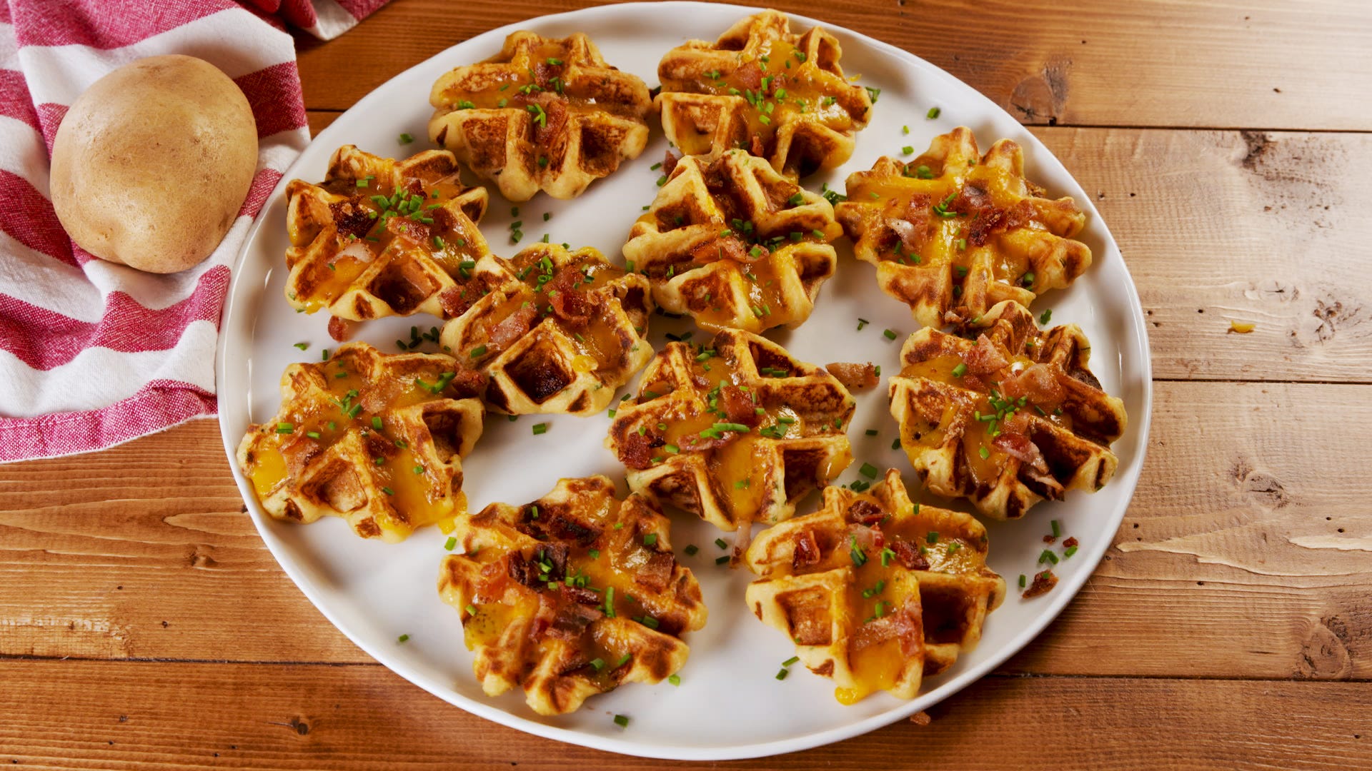 Best Mashed Potato Waffles Recipe - How To Make Mashed Potato Waffles