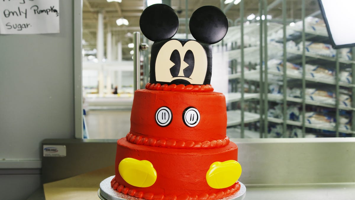 preview for Sam's Club Is Celebrating Mickey Mouse's 90th Birthday With A Massive Three-Tiered Mickey Cake