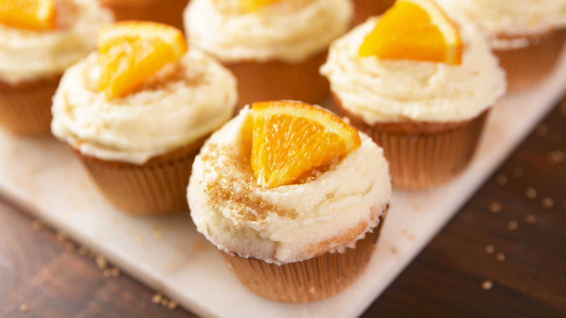 Mimosa Cupcakes