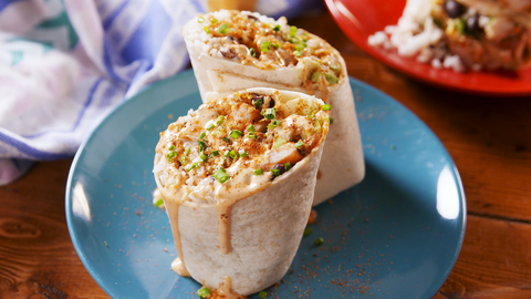 preview for The Sauce In These Old Bay Shrimp Burritos Are Life-Changing