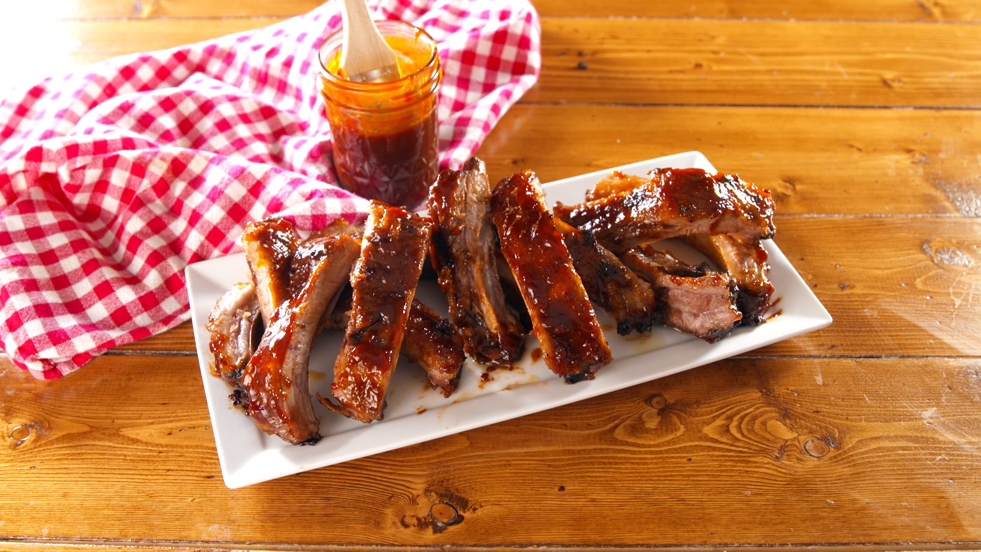Baked BBQ Baby back Ribs