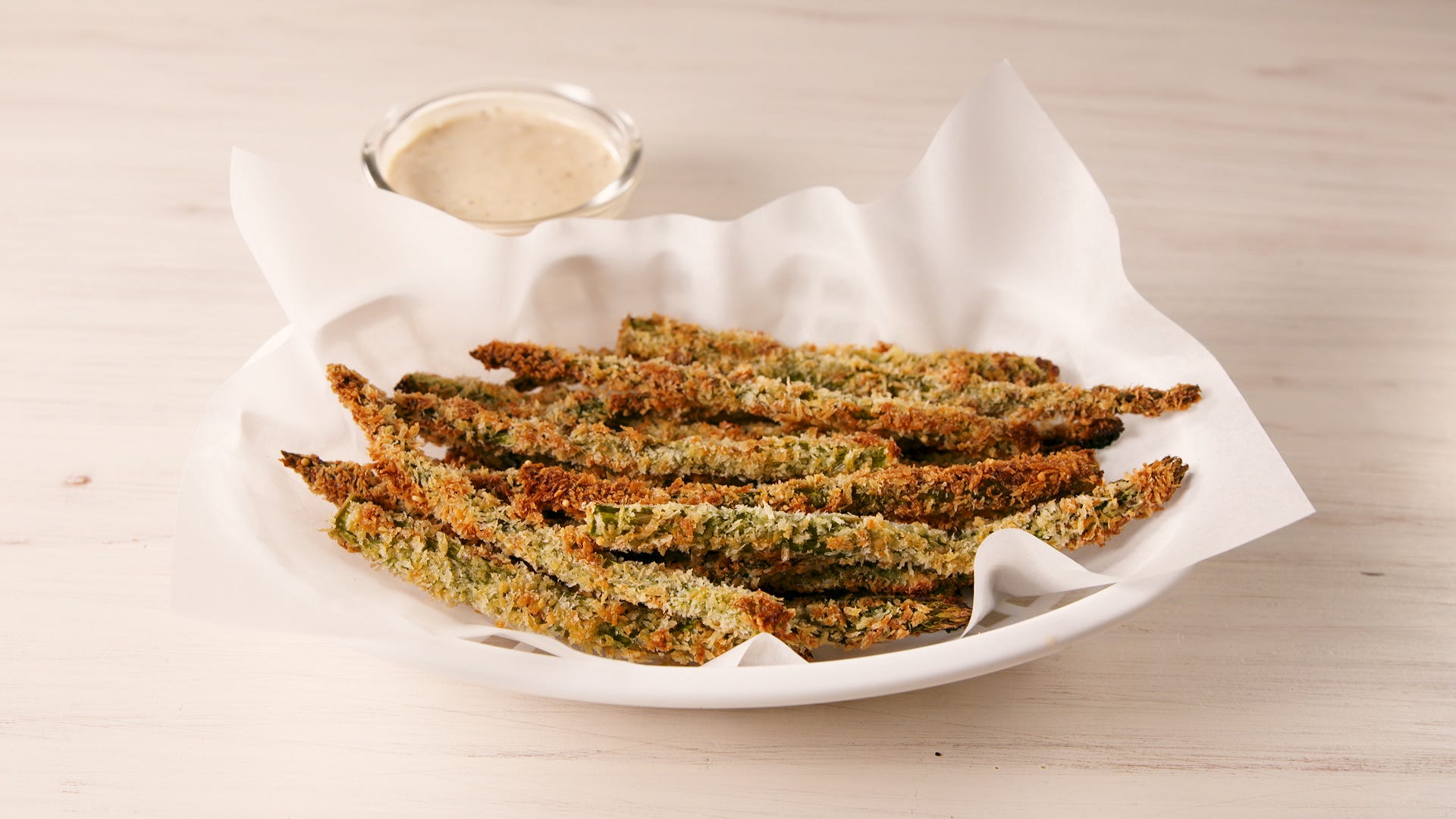 You Will Be *Addicted* To These Parmesan Asparagus Fries