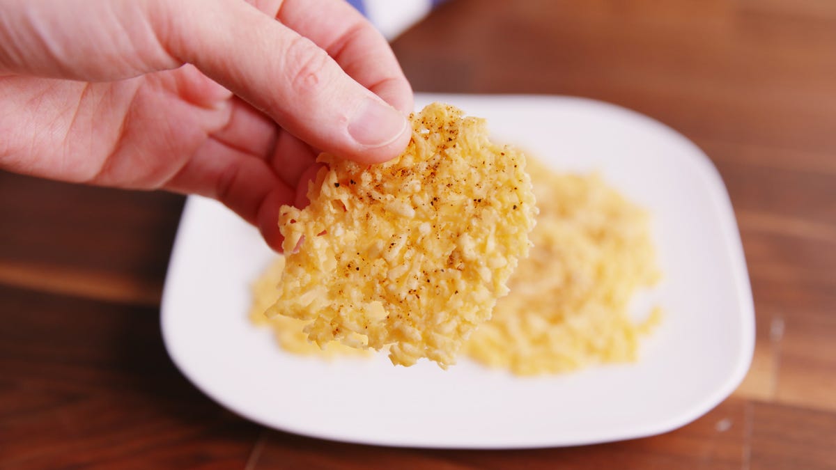 Parmesan Crisps - These Salty Bites Sound Posh But Are Easy To Prepare