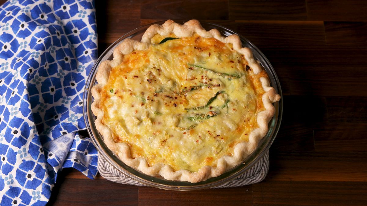 preview for Spinach And Artichoke Quiche Puts All Other Quiche To Shame