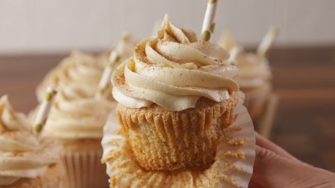 preview for RumChata Cupcakes Are Your New Boozy Cupcake Obsession