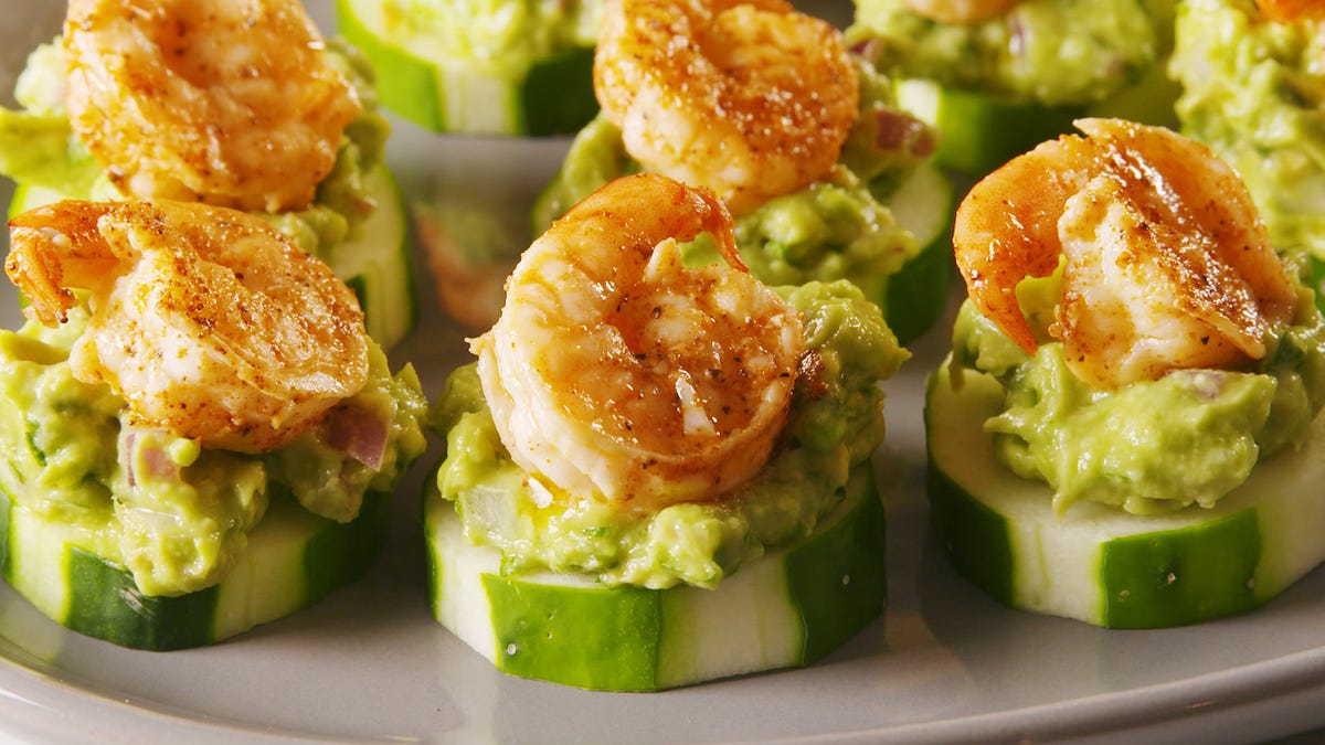 preview for Shrimp Cucumber Bites Are The Perfect Party App