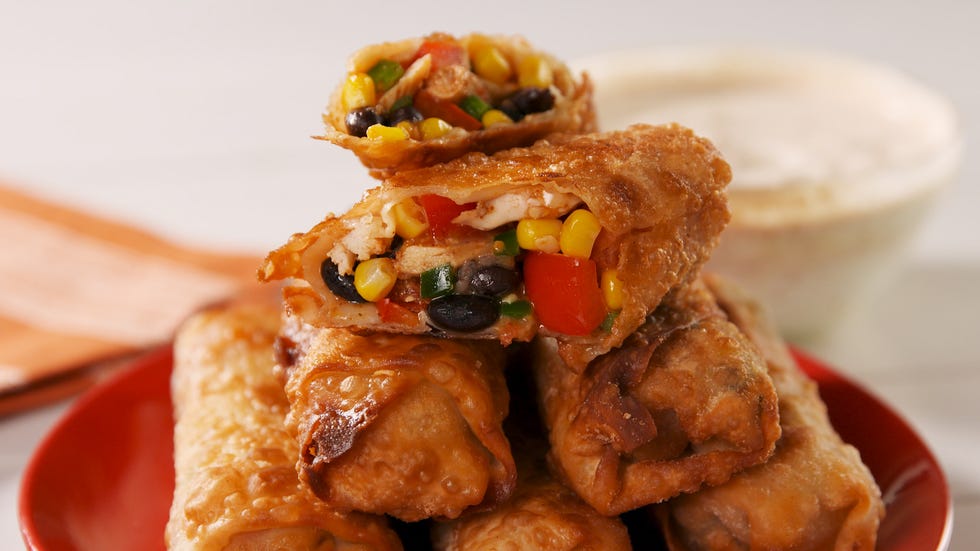 southwestern egg rolls