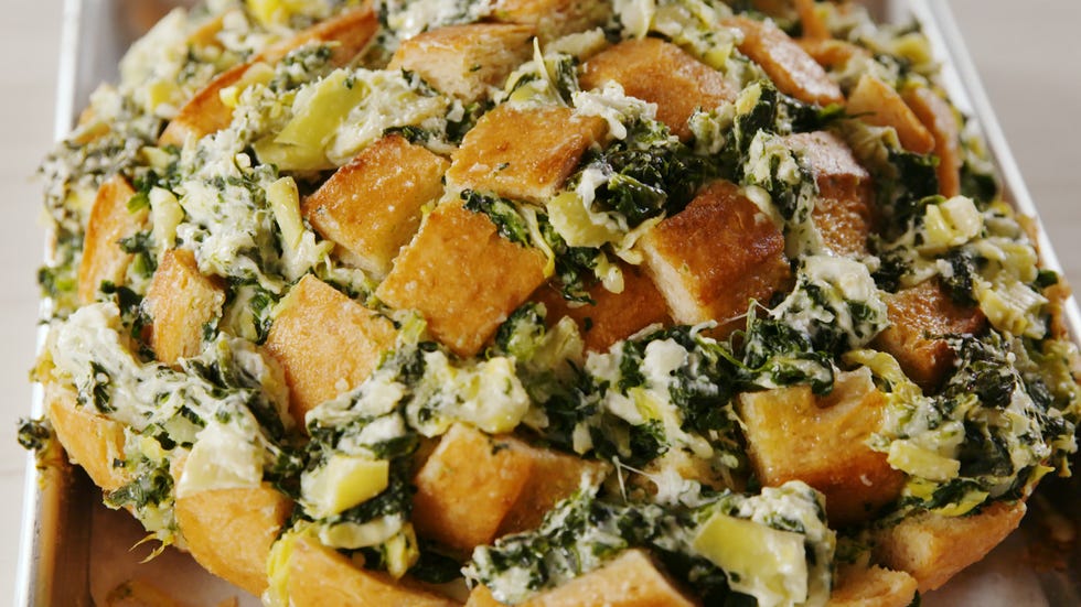 Spinach-Artichoke Pul-Apart Bread