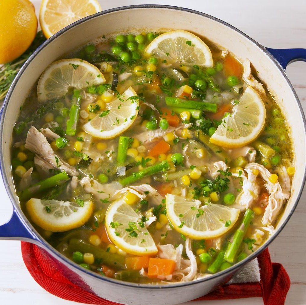 Video player poster image preview for You'll Love This Healthy Spring Chicken Soup
