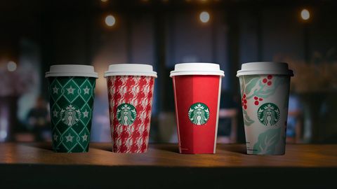 Starbucks' Reusable Tumbler Gives Customers Free Coffee Or Tea ...