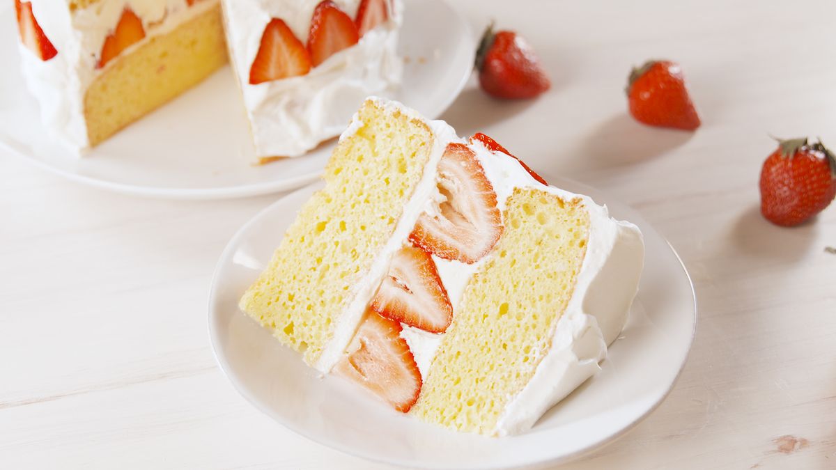 preview for Strawberry Shortcake Layer Cake Is A Total Showstopper