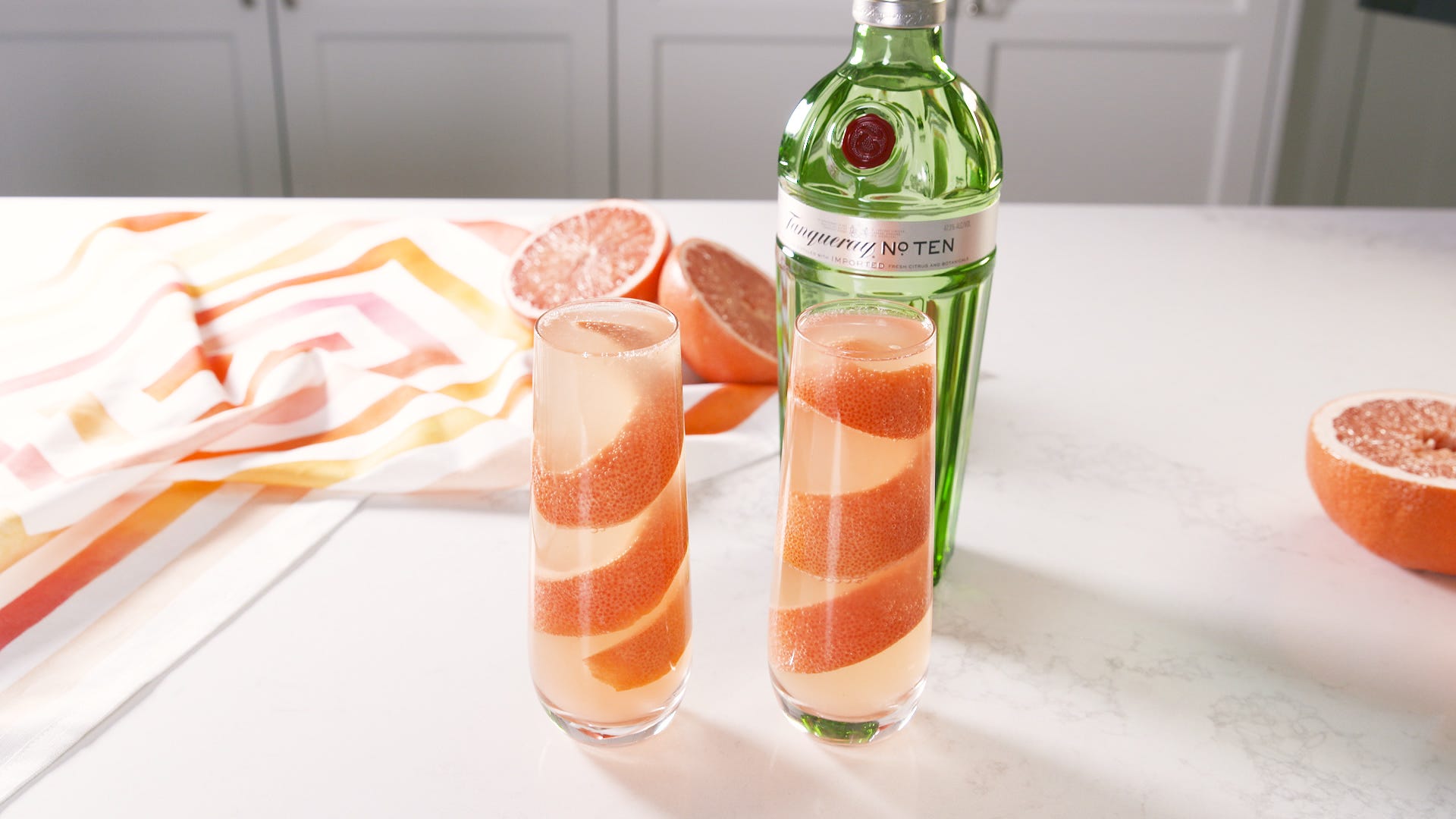 These Grapefruit Gin-mosas Go Beyond Basic Brunch