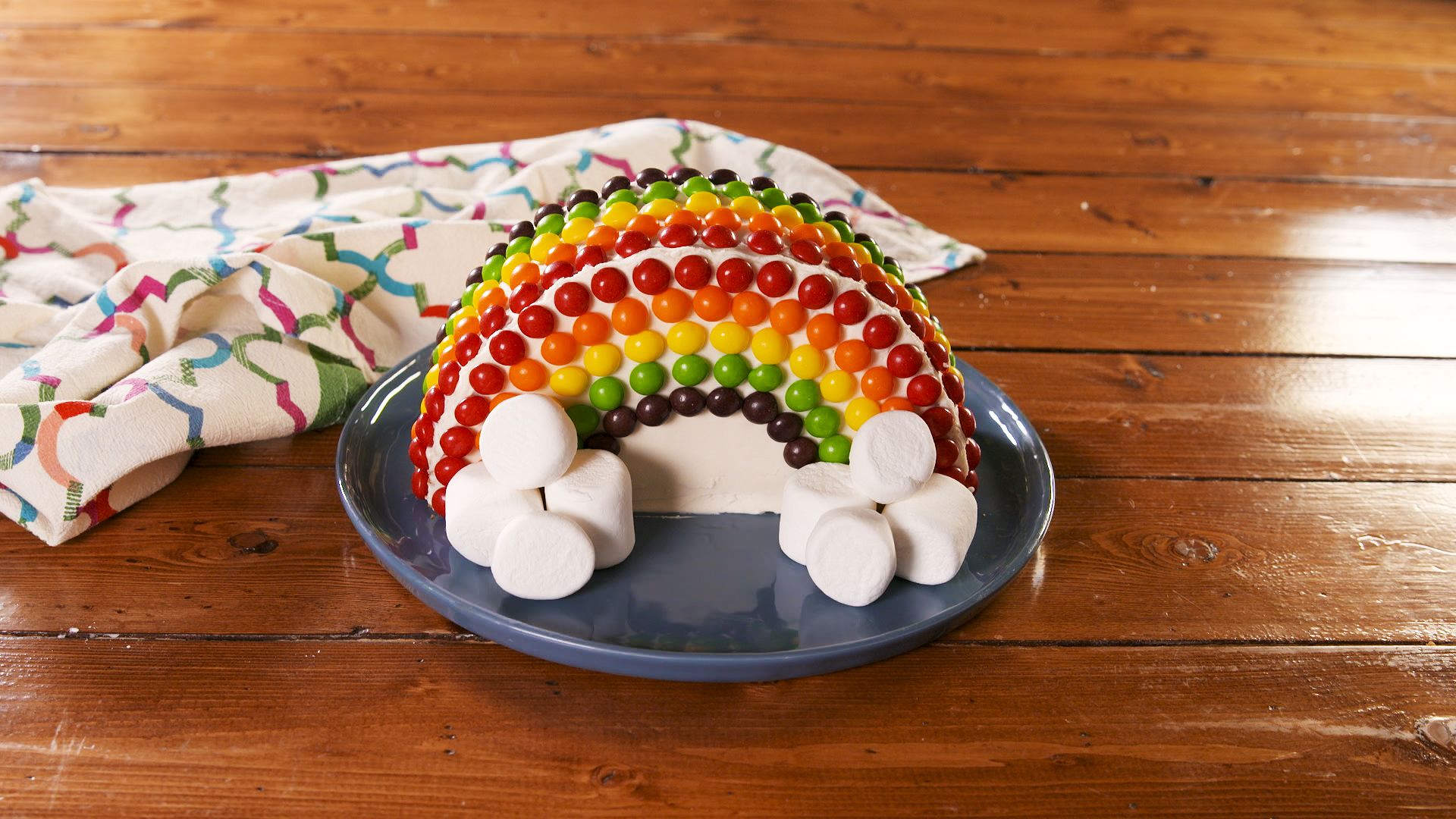 Rainbow Shaped Cake - CakeCentral.com