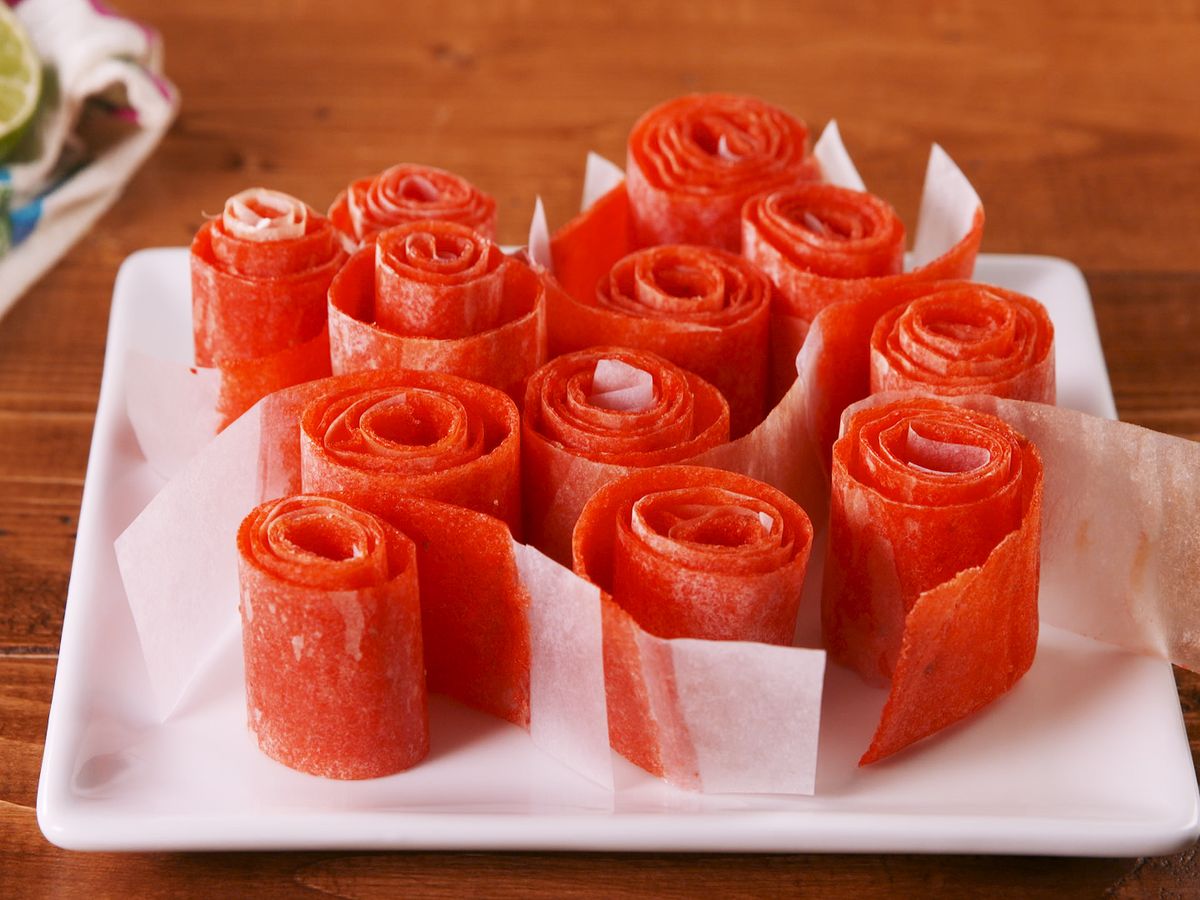 Best Watermelon Fruit Roll-Ups Recipe - How To Make Watermelon