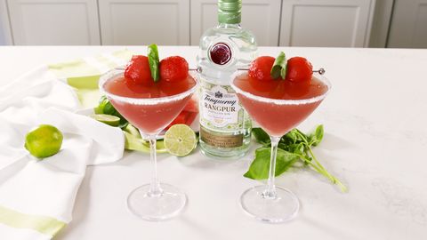 watermelon gin martini