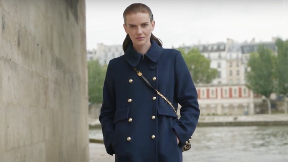 preview for Il cappotto blu di Dior