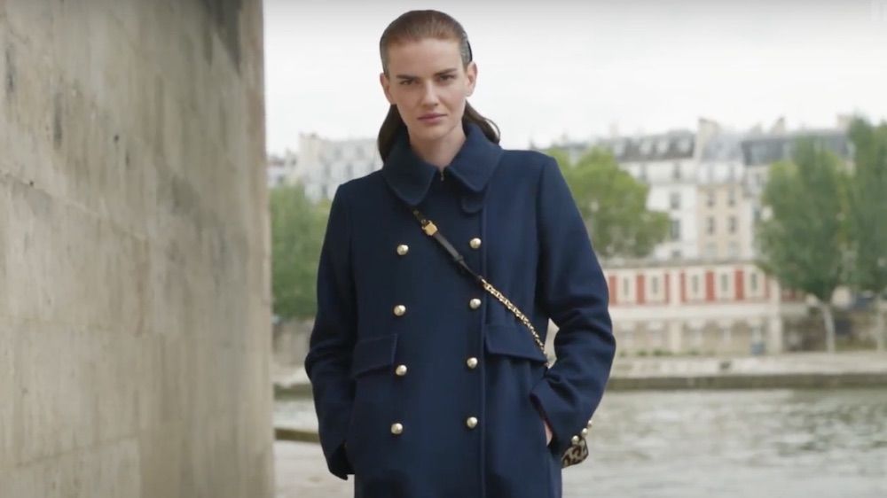 preview for Il cappotto blu di Dior