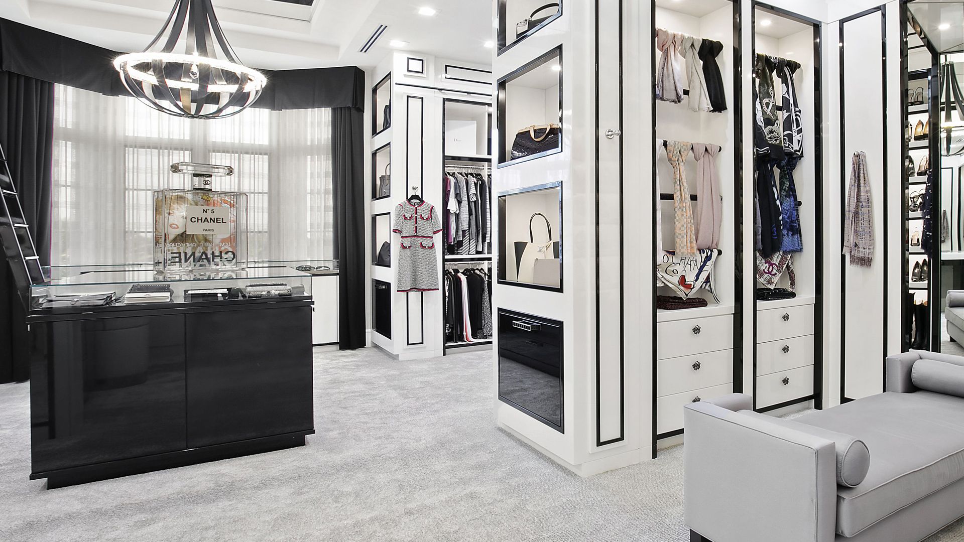 $20 Million Buys Estate With Chanel-Inspired Boutique For Her & Nike Air  Jordan Fan Cave For Him