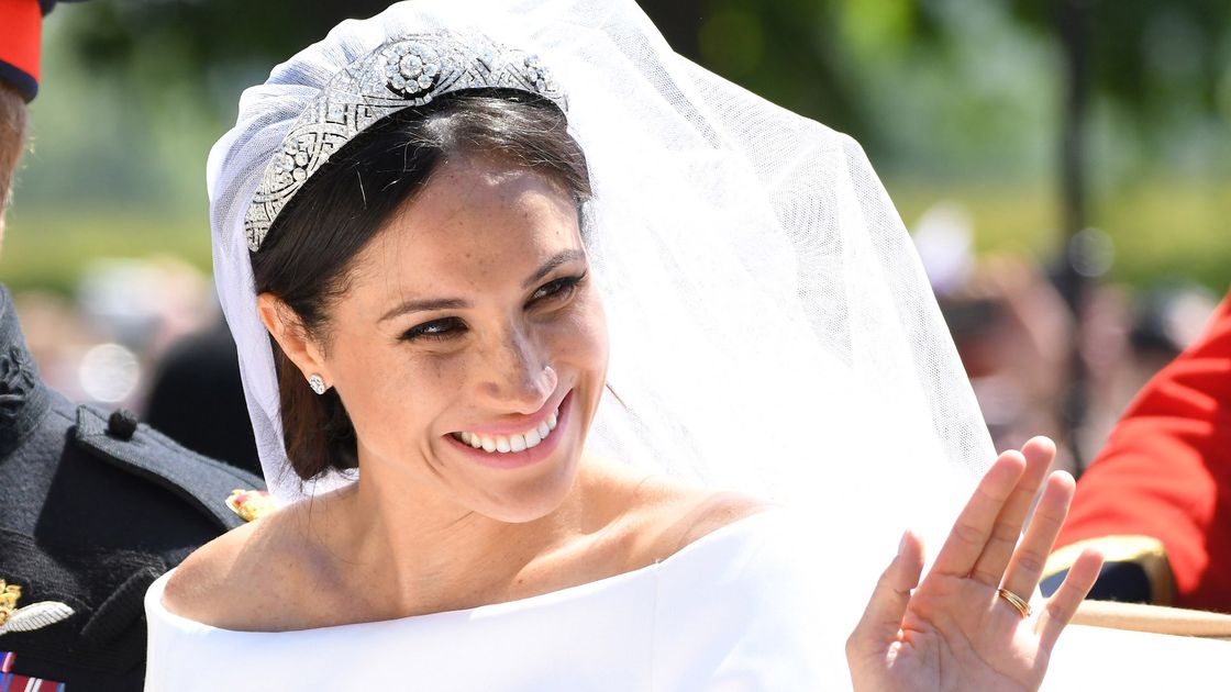 preview for 10 Things You Missed About Meghan Markle's Wedding Dresses