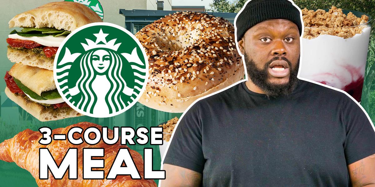 I Hacked The Starbucks Menu And Made A 3-Course Meal