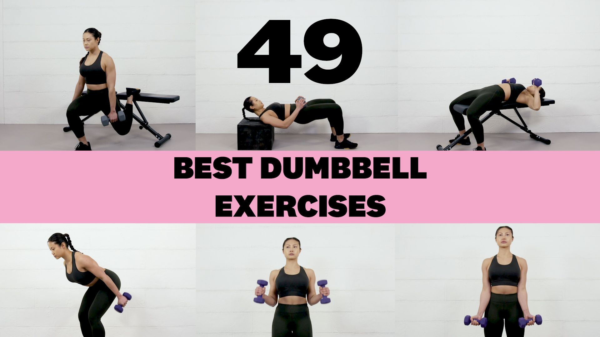 49 best dumbbell exercises for full body