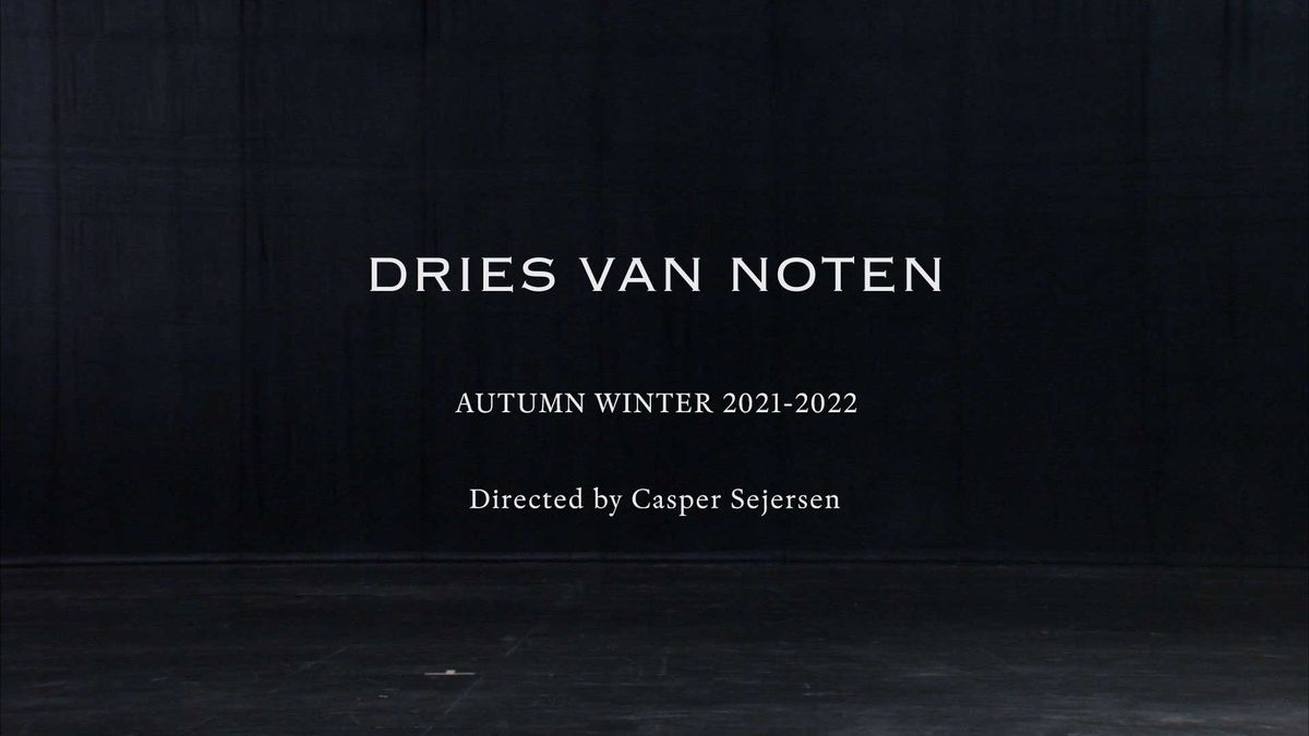 preview for DRIES VAN NOTEN 2021-22FW COLLECTION
