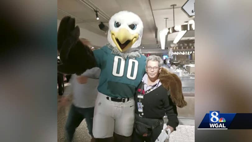 Eagles fans swooping down on merchandise