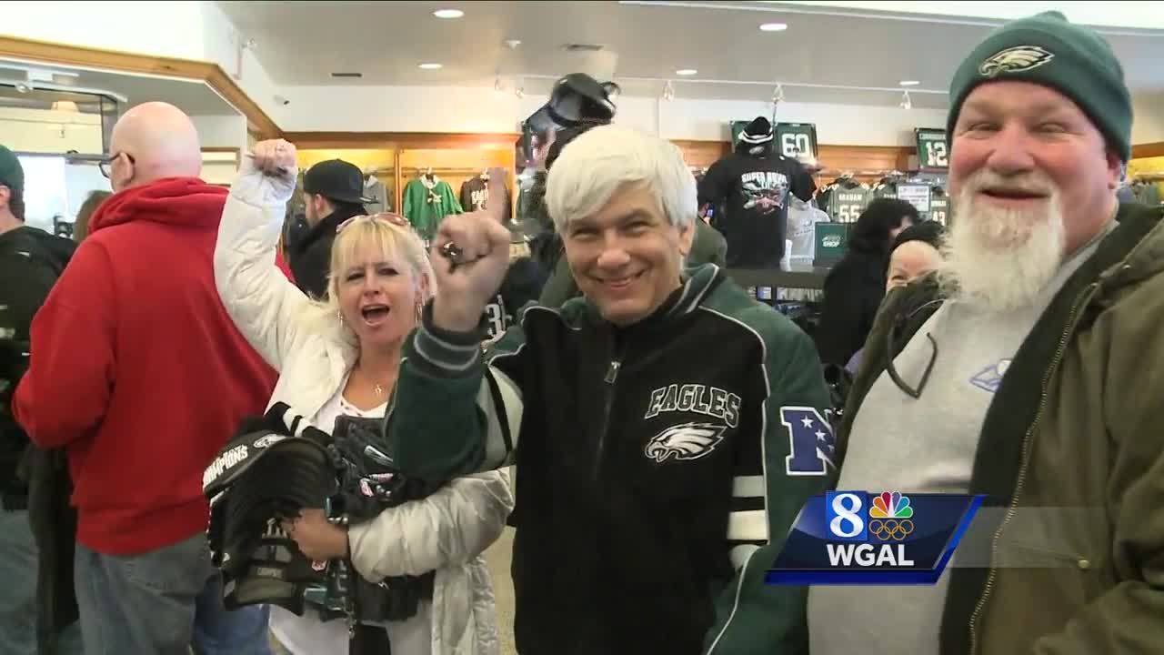 Eagles Gear Is Flying Off The Shelves: Exton Rally House