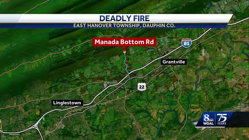 Man dies in fire in Dauphin County