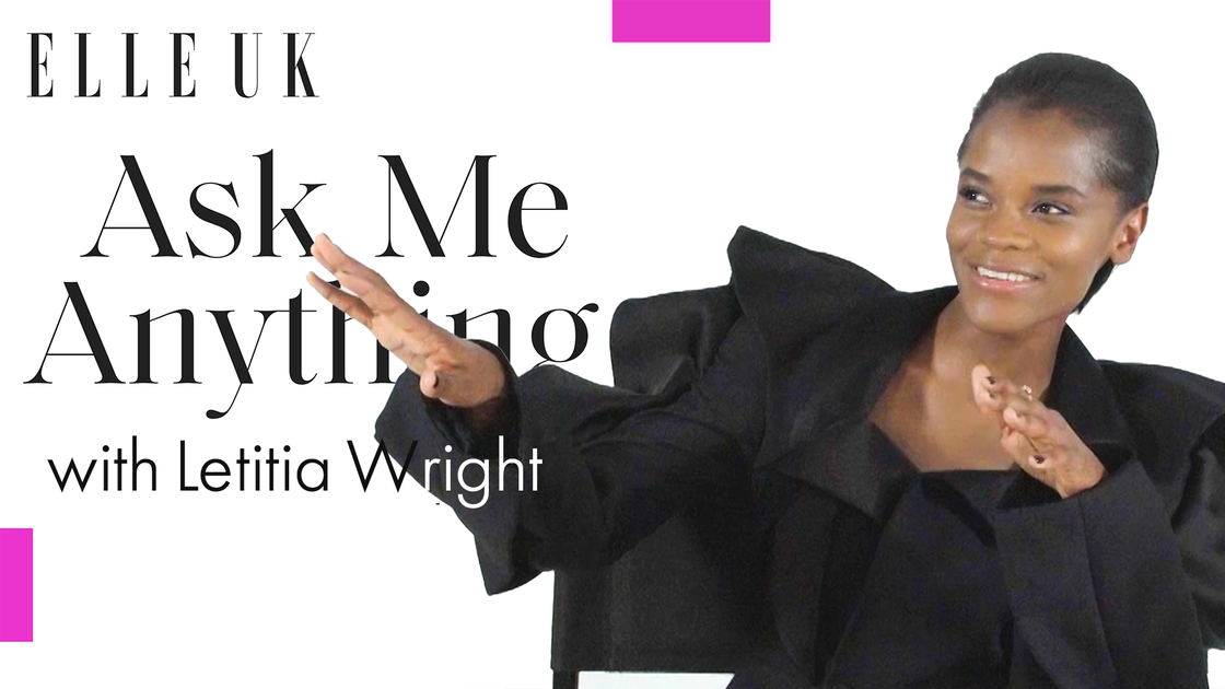 preview for Letitia Wright Plays 'Ask Me Anything' With ELLE UK