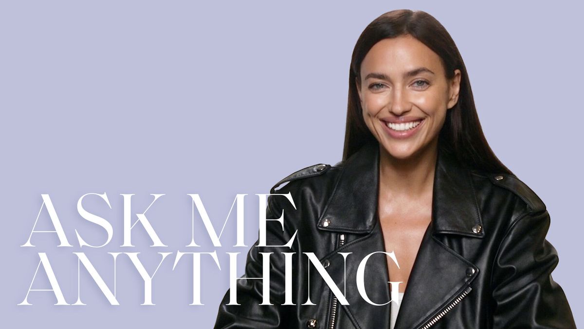 preview for Irina Shayk on Internet Trolls, Breakfast in Bed and Fashion Regrets | Ask Me Anything | ELLE