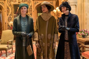 downton abbey video película elle