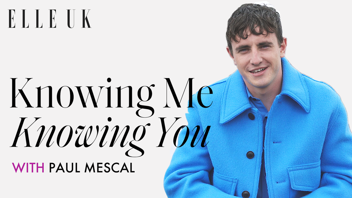 preview for Paul Mescal Plays Knowing Me Knowing You With ELLE