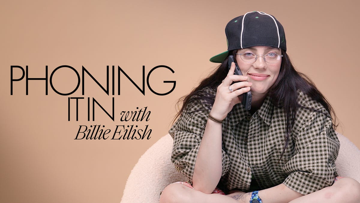 preview for Billie Eilish Prank Calls Margot Robbie, Tyler, The Creator & Dakota Johnson | Phoning It In | ELLE