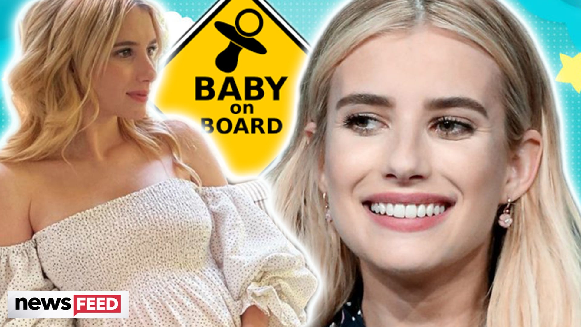 Emma Roberts Shows Off Her Baby Bump in Style For Cosmo