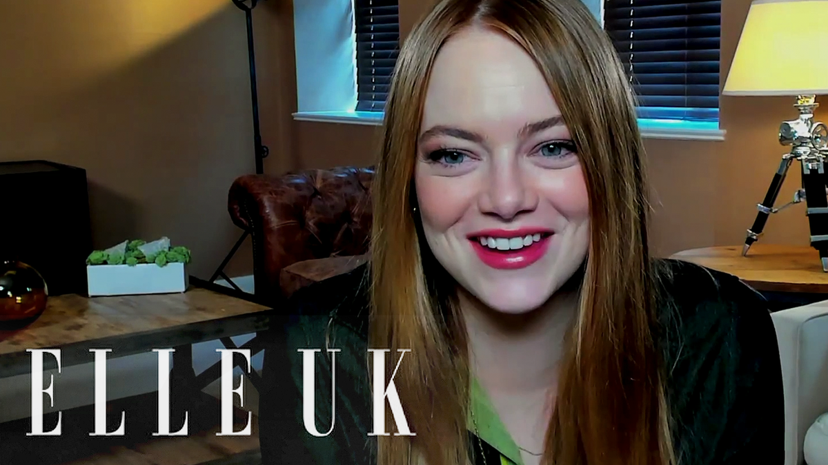 preview for Emma Stone On Watching 'Naked Attraction', Her Gemma Collins Impression And 'Her Guy'
