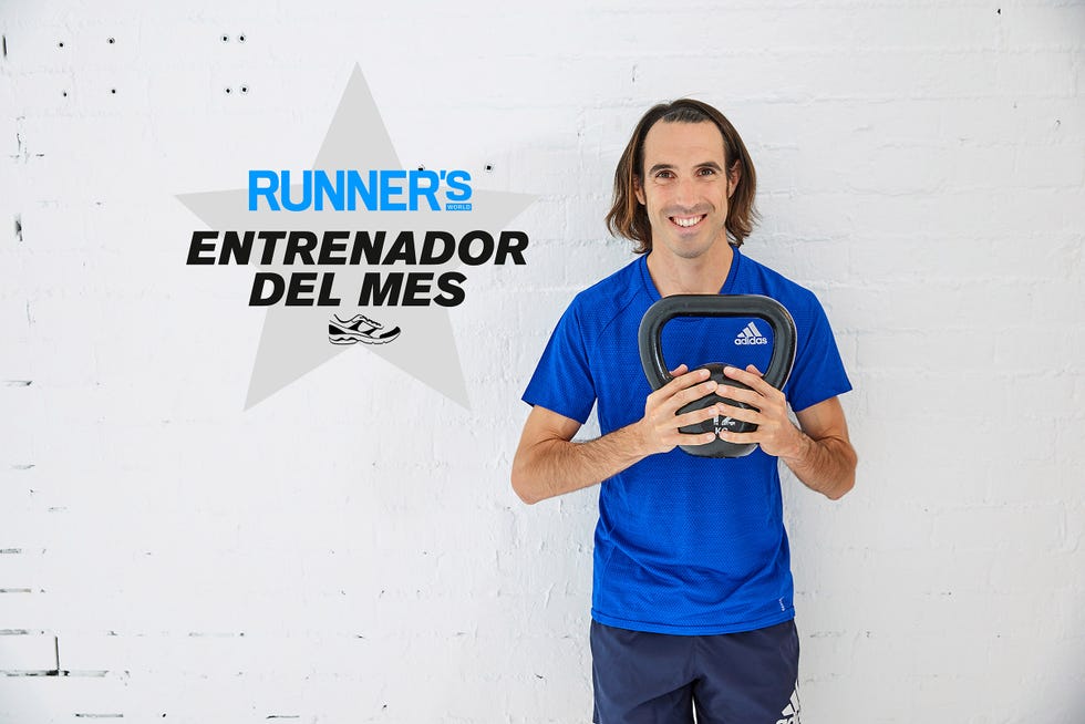 el entrenador del mes de marzo de runner's world, borja pérez