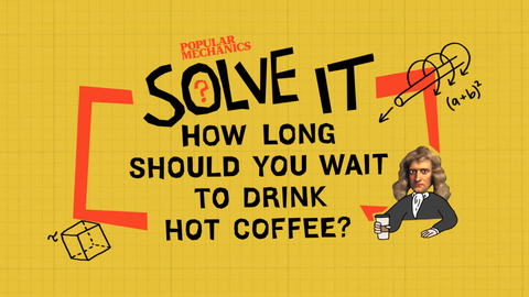 preview for How long should you wait to drink a hot coffee? | SOLVE IT