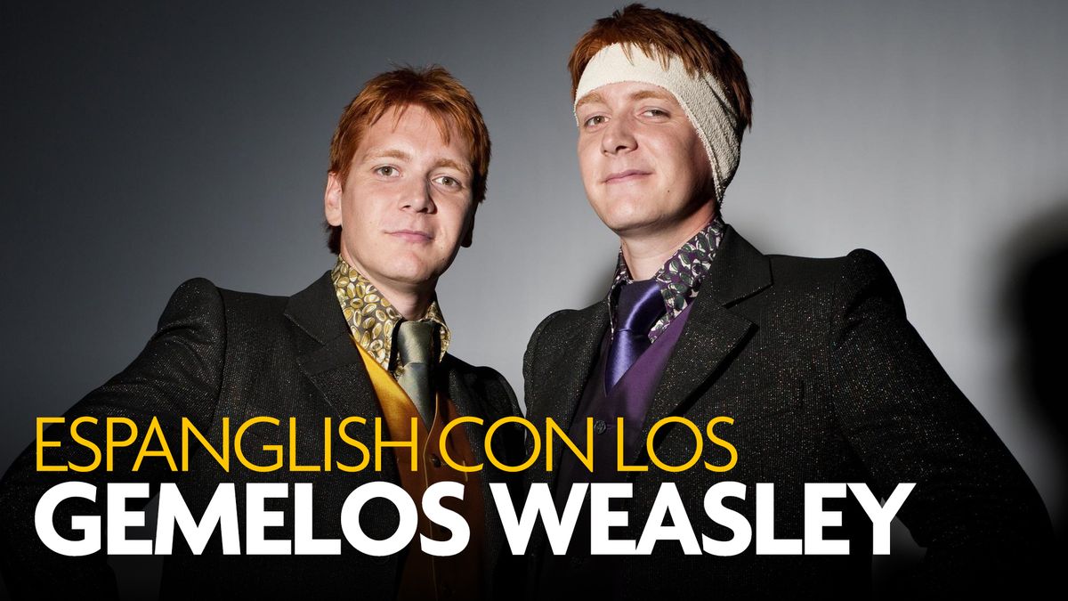 preview for Los gemelos Weasley se atreven a decir en español frases míticas de Harry Potter