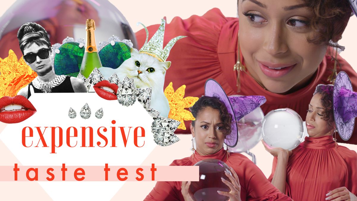 preview for Liza Koshy’s Dollar Store Taste Is Honestly Iconic | Expensive Taste Test | Cosmo