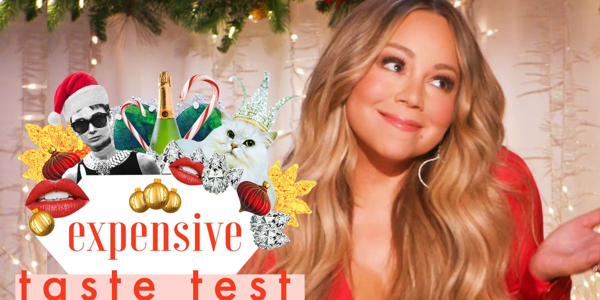 Mariah Carey sottoposta all'Expensive Taste Test sulle decorazioni di Natale e il video è super divertente