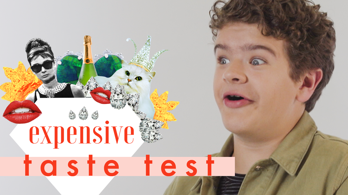preview for We Tortured ‘Stranger Things’ Star Gaten Matarazzo With 💄| Expensive Taste Test